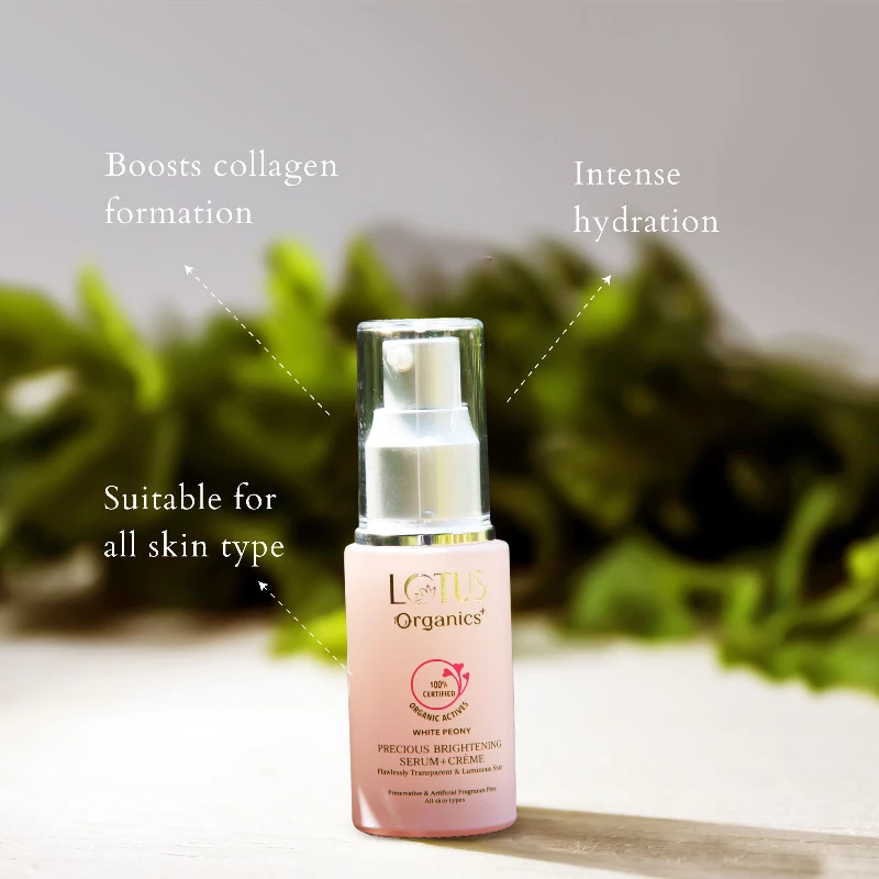 Lotus Organics Precious Brightening Serum + Creme, 30 ml-3.webp